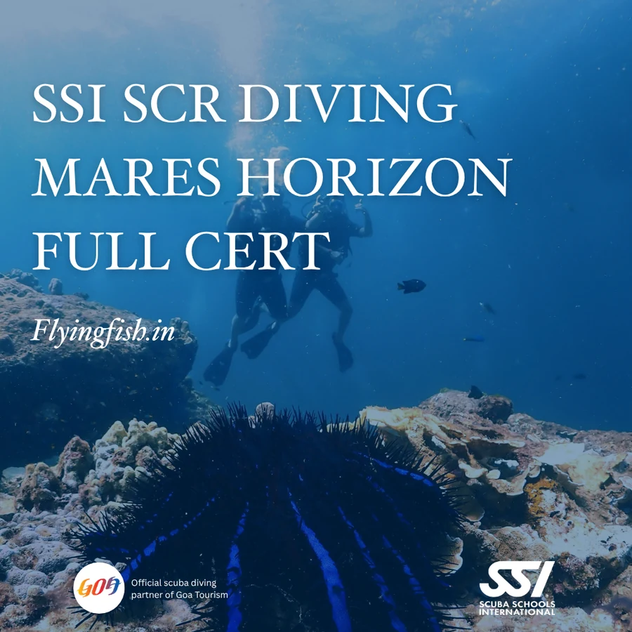 SSI SCR Diving — Mares Horizon Full Cert — Goa