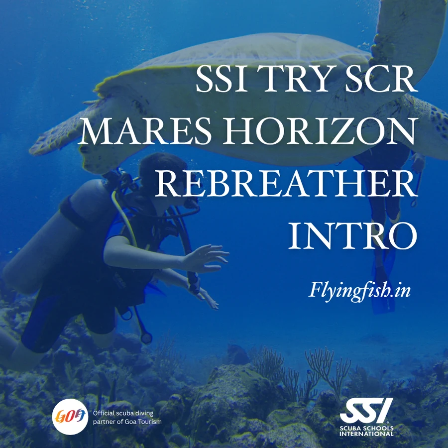 Try SCR — Mares Horizon Rebreather Intro — Goa