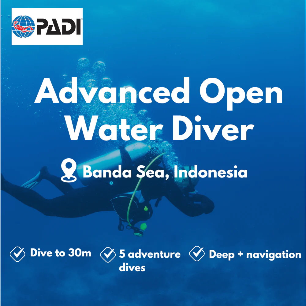 Advanced Open Water course in Banda Sea