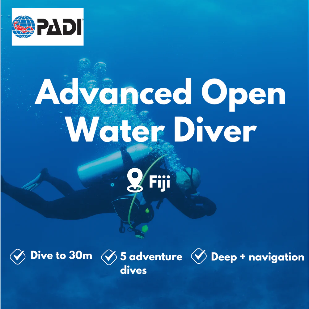 Advanced Open Water course in Fiji
