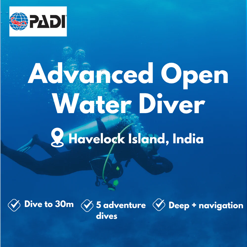PADI Advanced Open Water course in Havelock Island