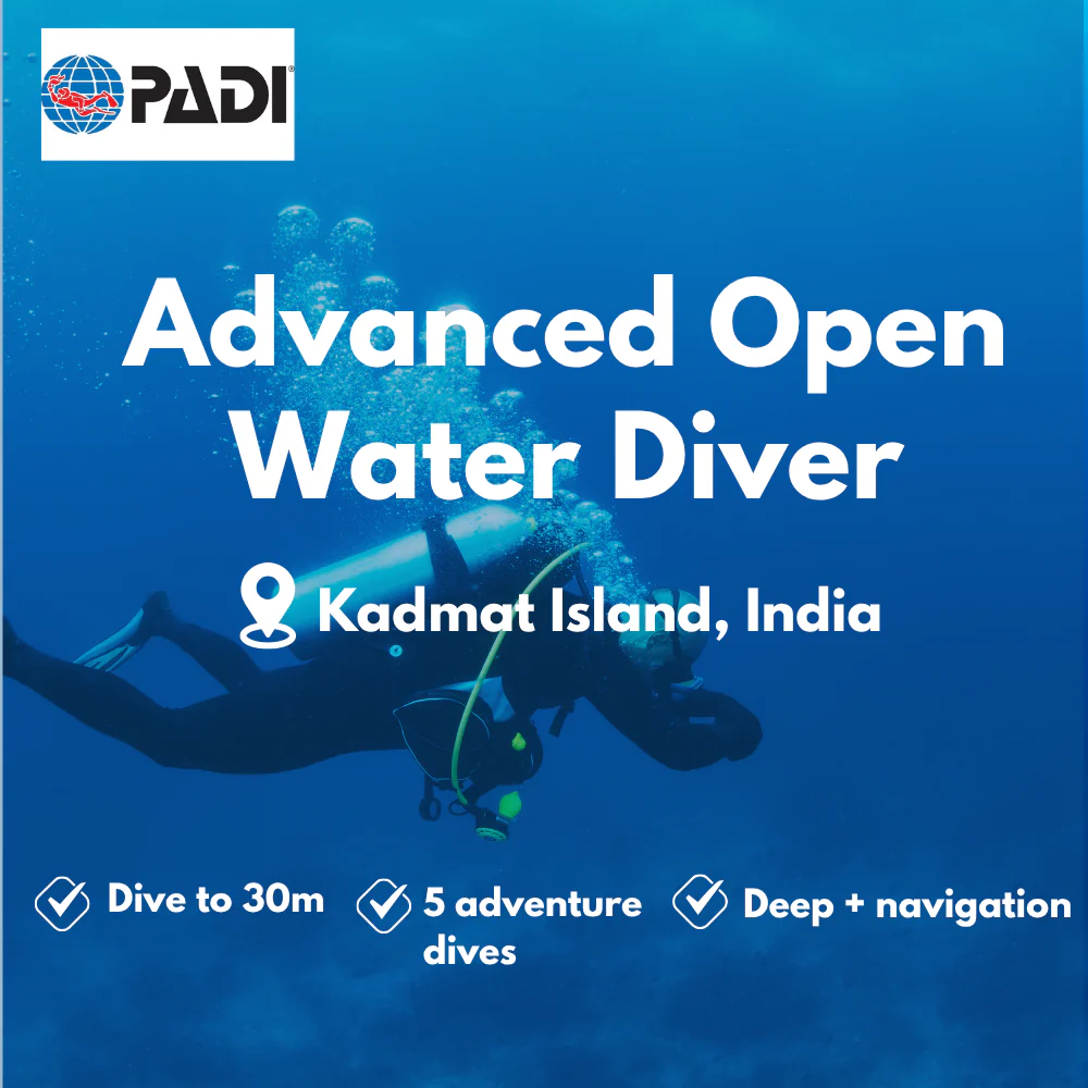Advanced Open Water course in Kadmat Island