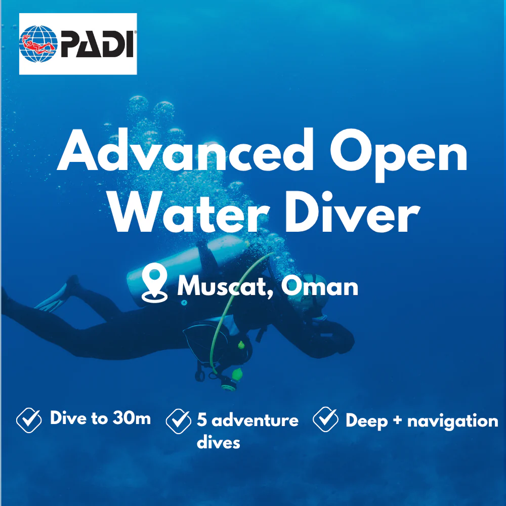 Advanced Open Water course in Muscat