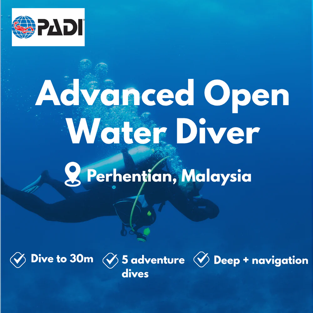 PADI Advanced Open Water course in Perhentian