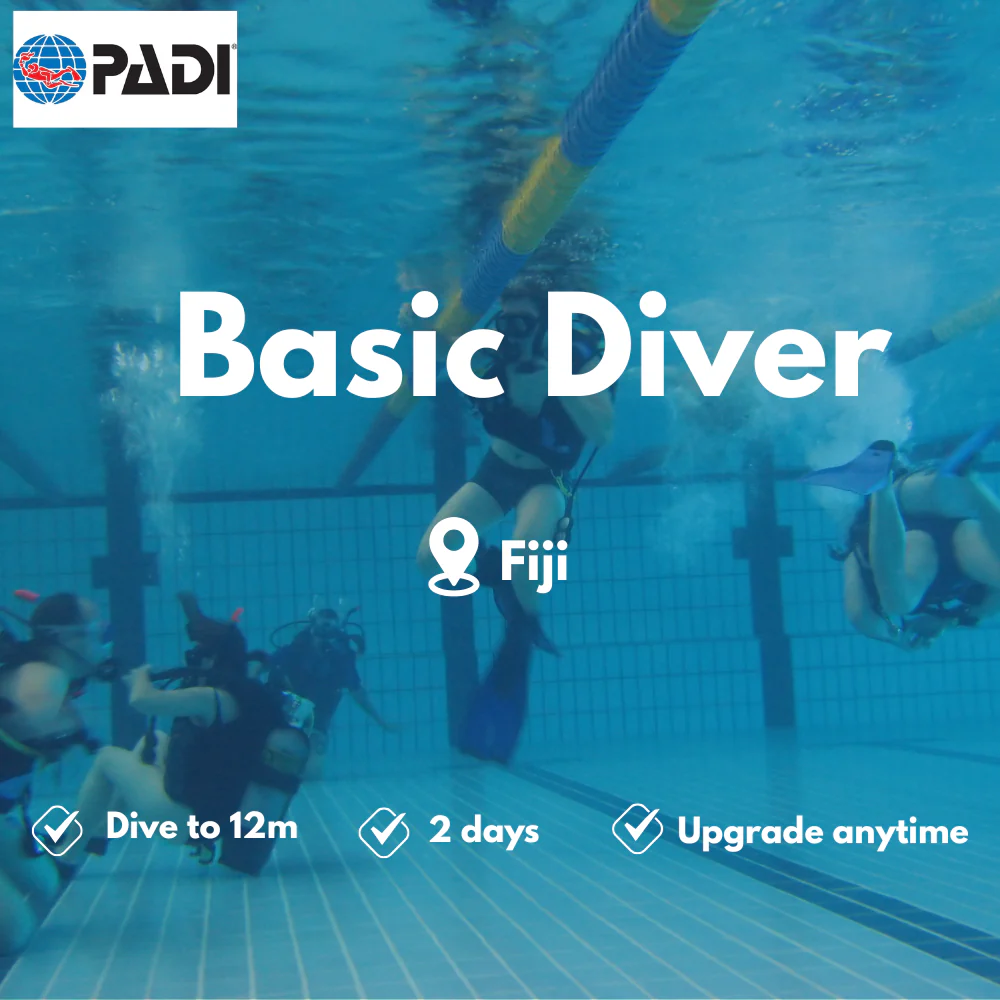 Basic Diver course in Fiji