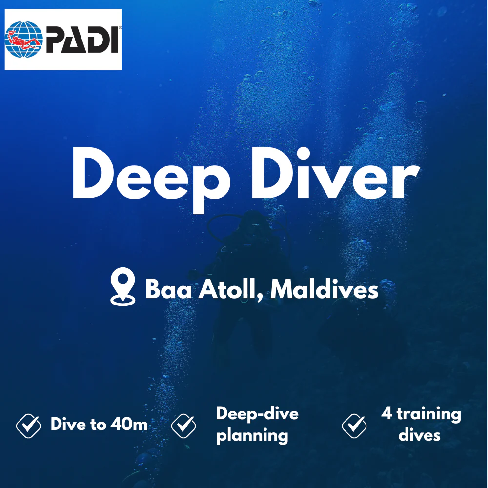Deep Diver course in Baa Atoll