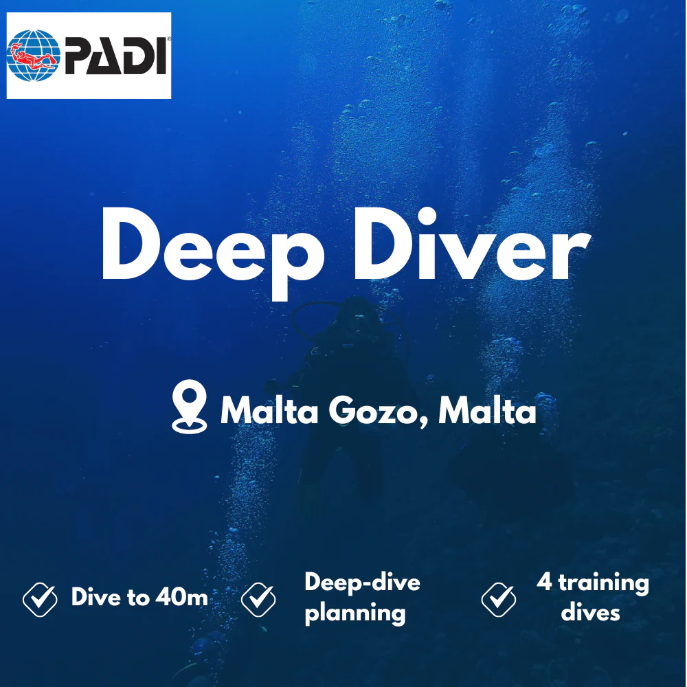 Deep Diver course in Malta Gozo