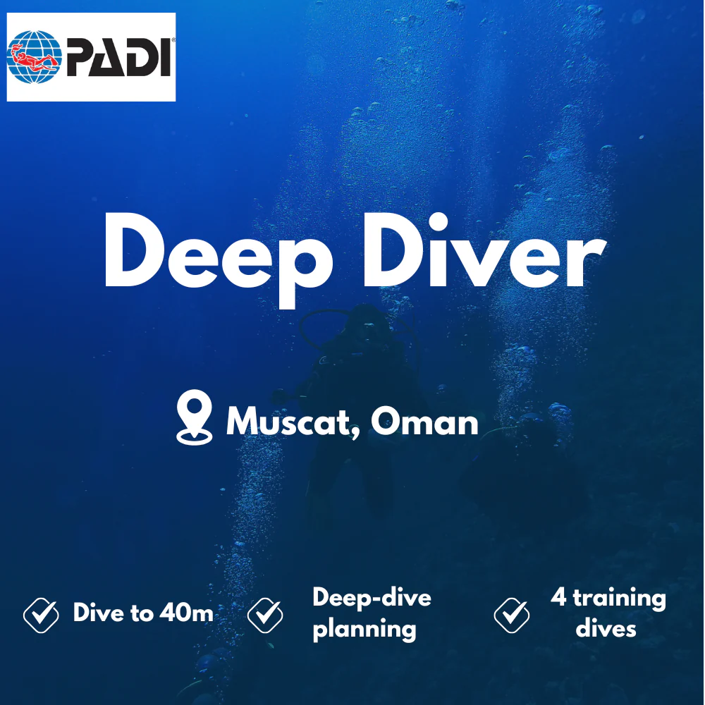 Deep Diver course in Muscat