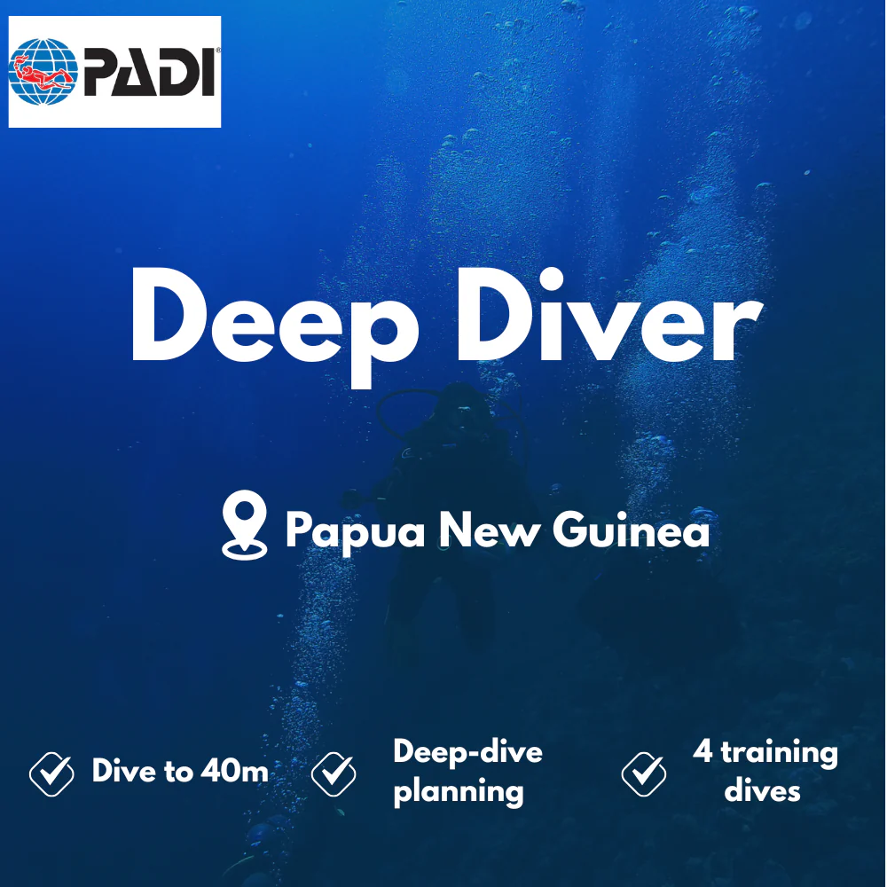 Deep Diver course in Papua New Guinea