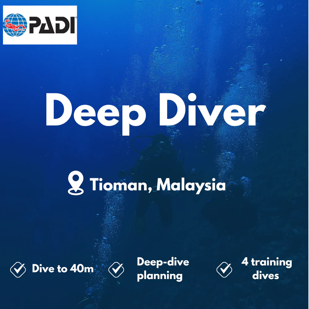 Deep Diver course in Tioman