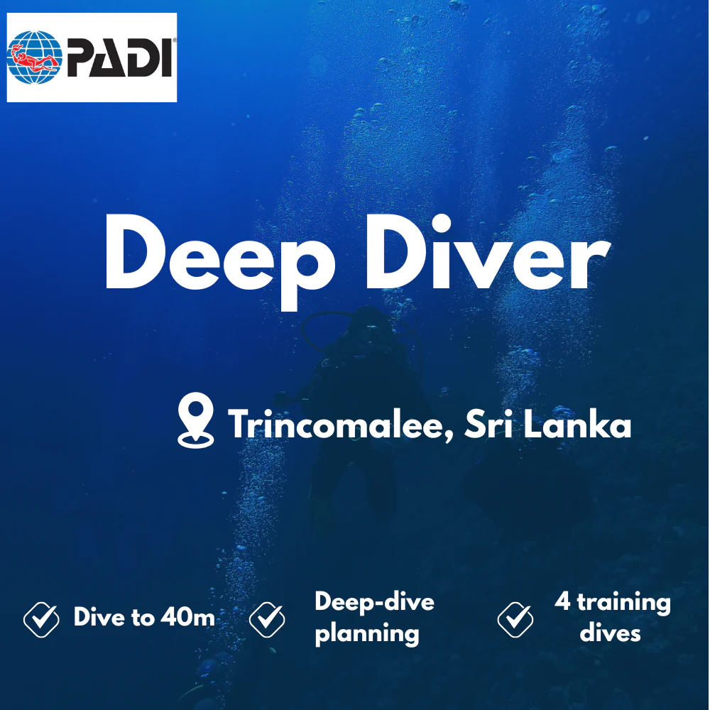 Deep Diver course in Trincomalee
