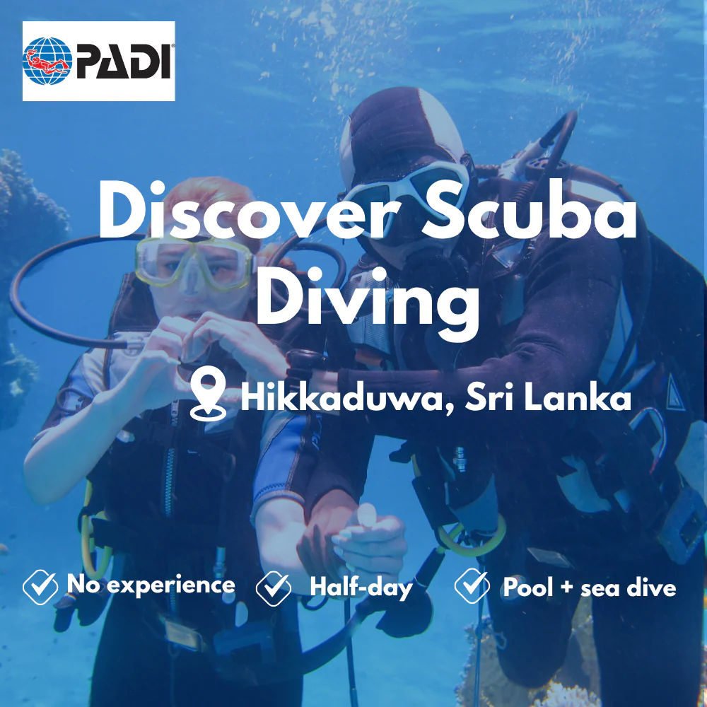 Discover Scuba course in Hikkaduwa
