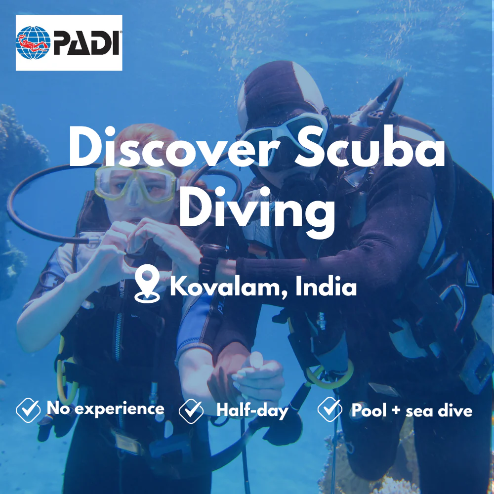 Discover Scuba course in Kovalam