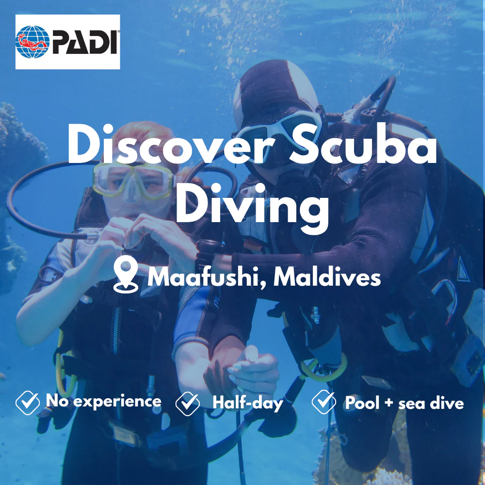 Discover Scuba course in Maafushi