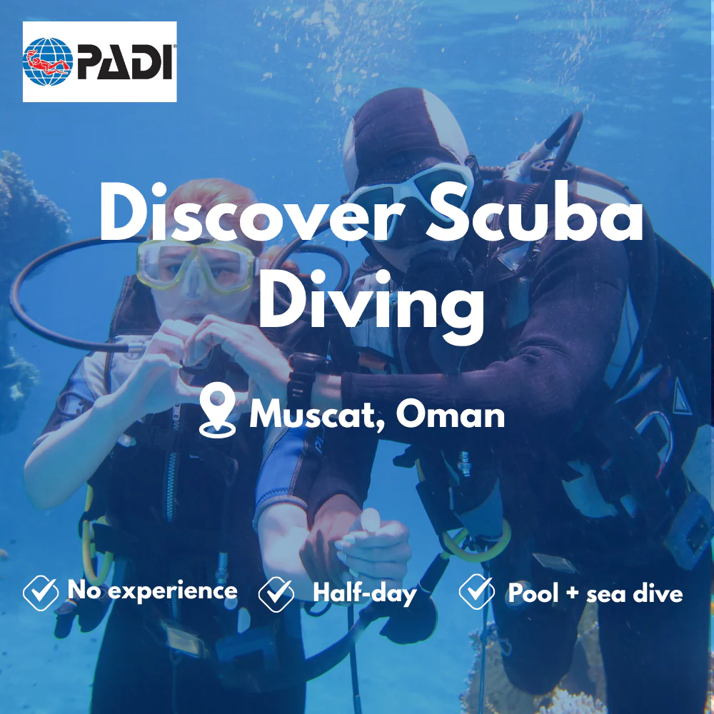 Discover Scuba course in Muscat