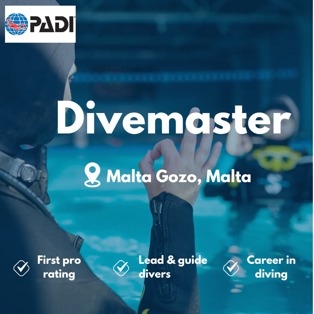 Divemaster course in Malta Gozo