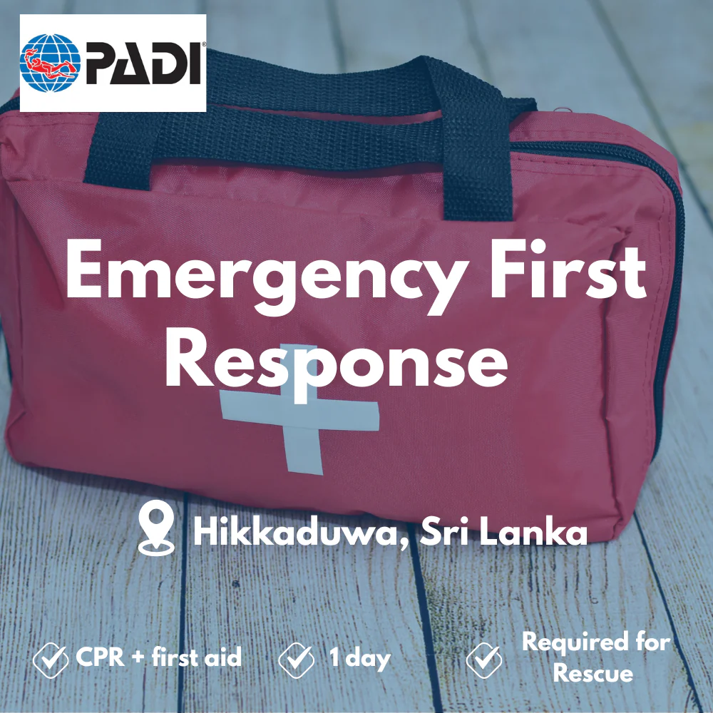 Emergency First Response course in Hikkaduwa