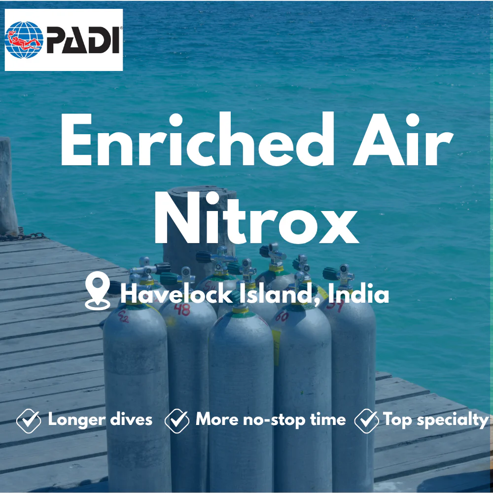 Enriched Air (Nitrox) course in Havelock Island
