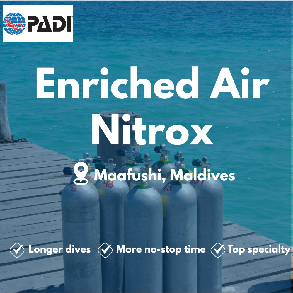 Enriched Air (Nitrox) course in Maafushi