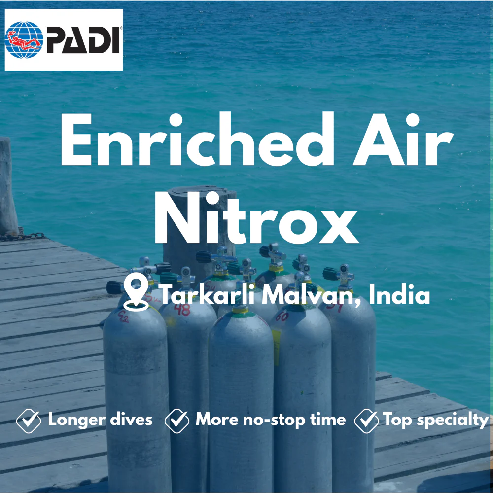 Enriched Air (Nitrox) course in Tarkarli Malvan