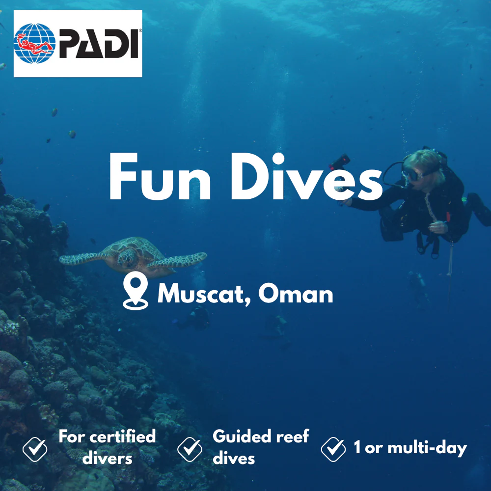 Fun Dives course in Muscat