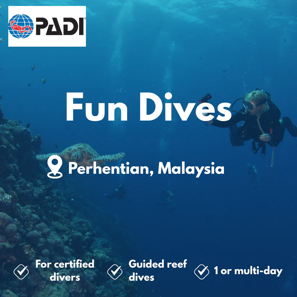 PADI Fun Dives course in Perhentian