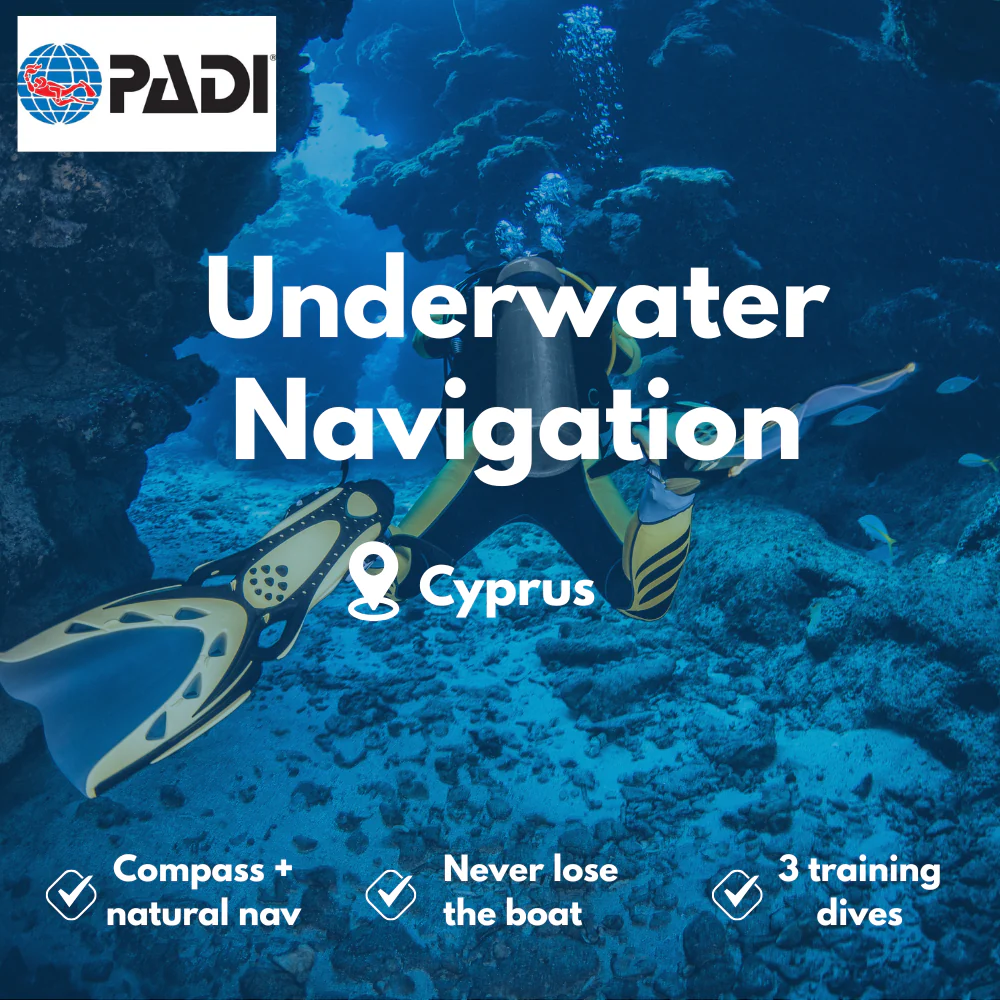 Underwater Navigation course in Cyprus