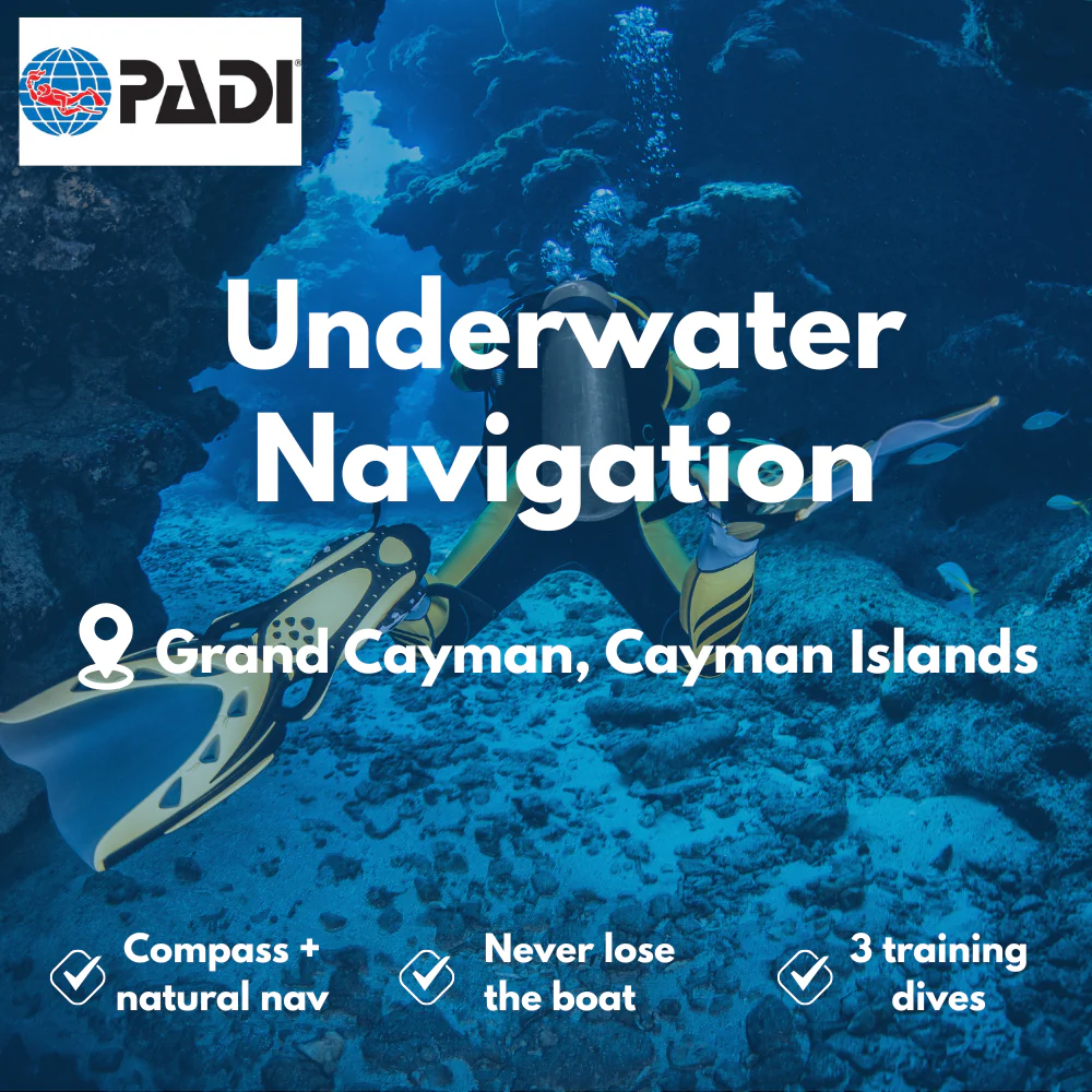 Underwater Navigation course in Grand Cayman