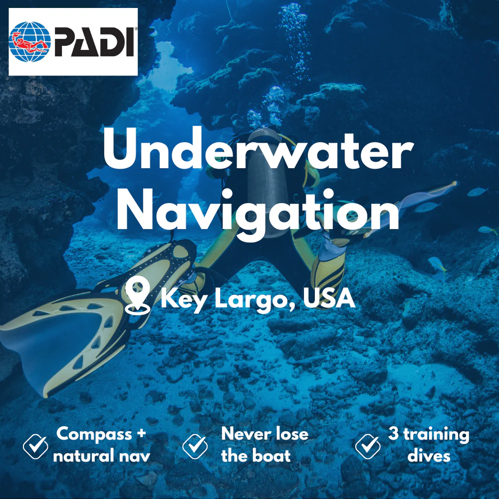 Underwater Navigation course in Key Largo
