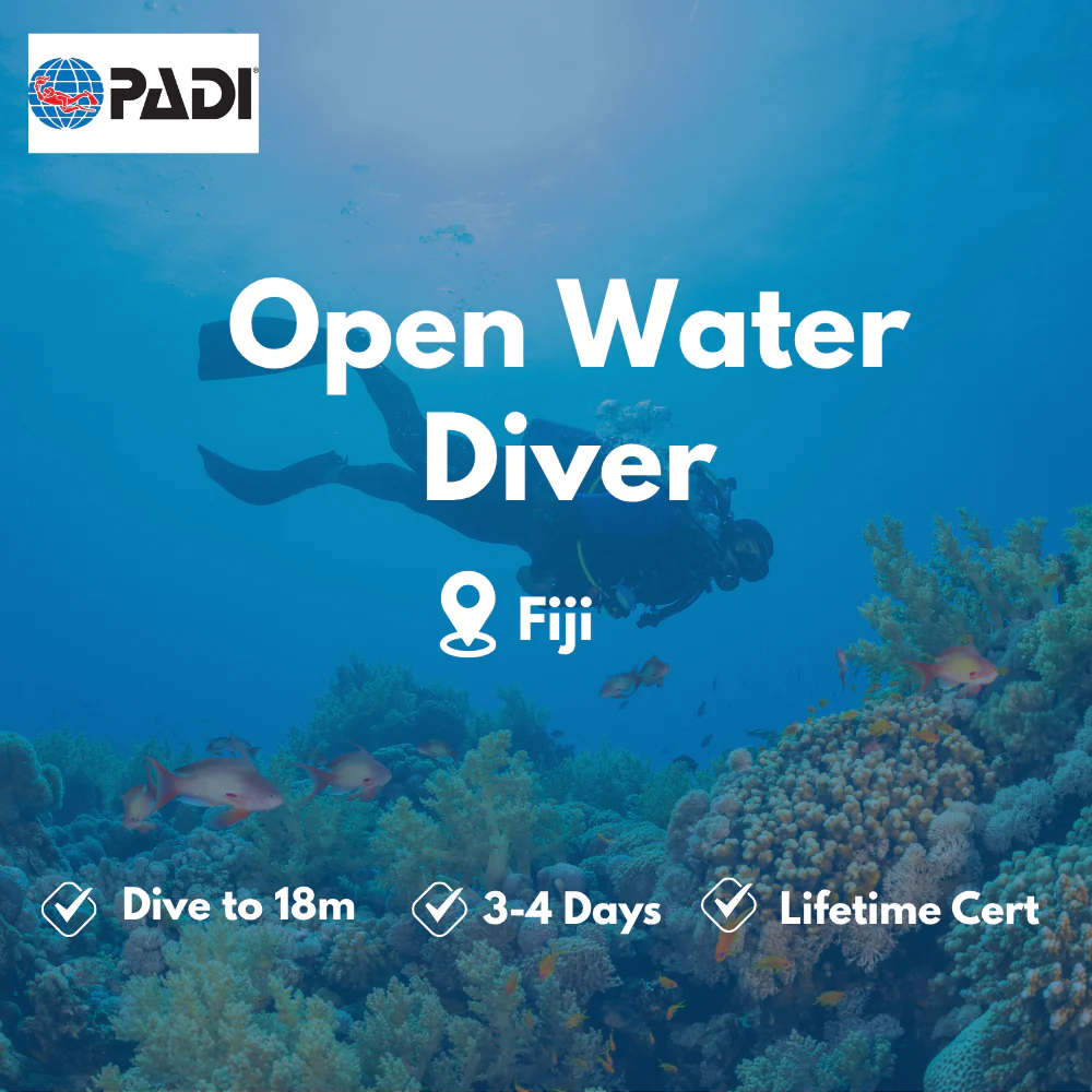 Open Water Diver course in Fiji
