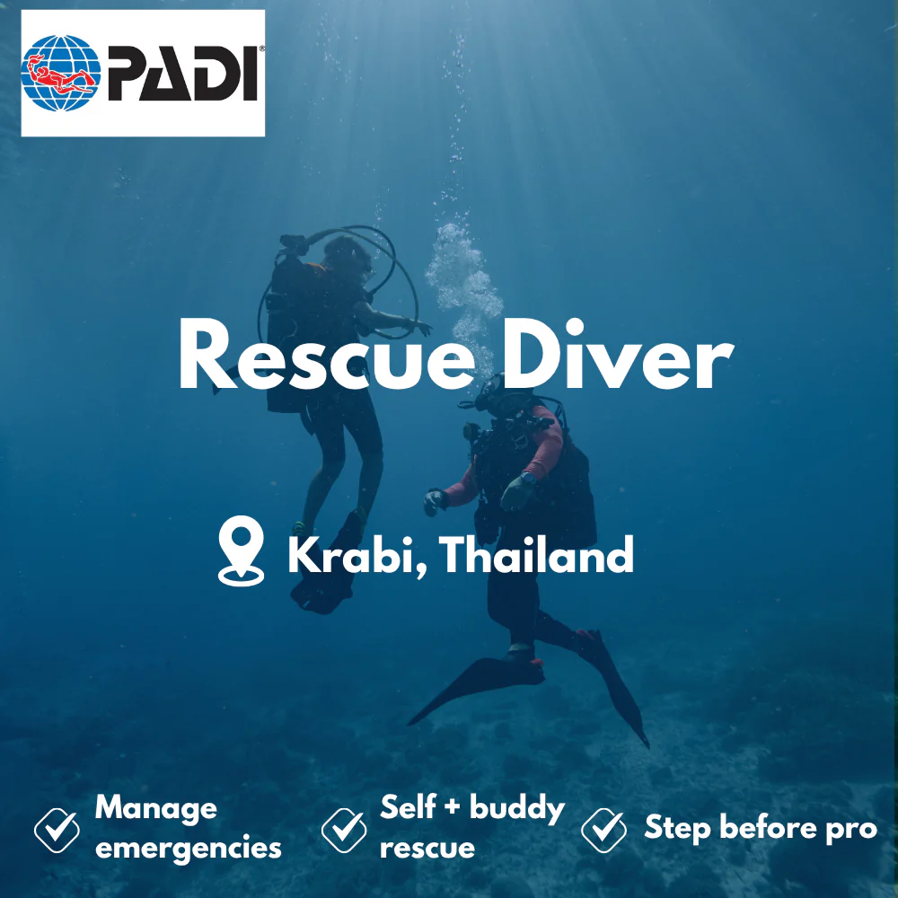PADI Rescue Diver course in Krabi