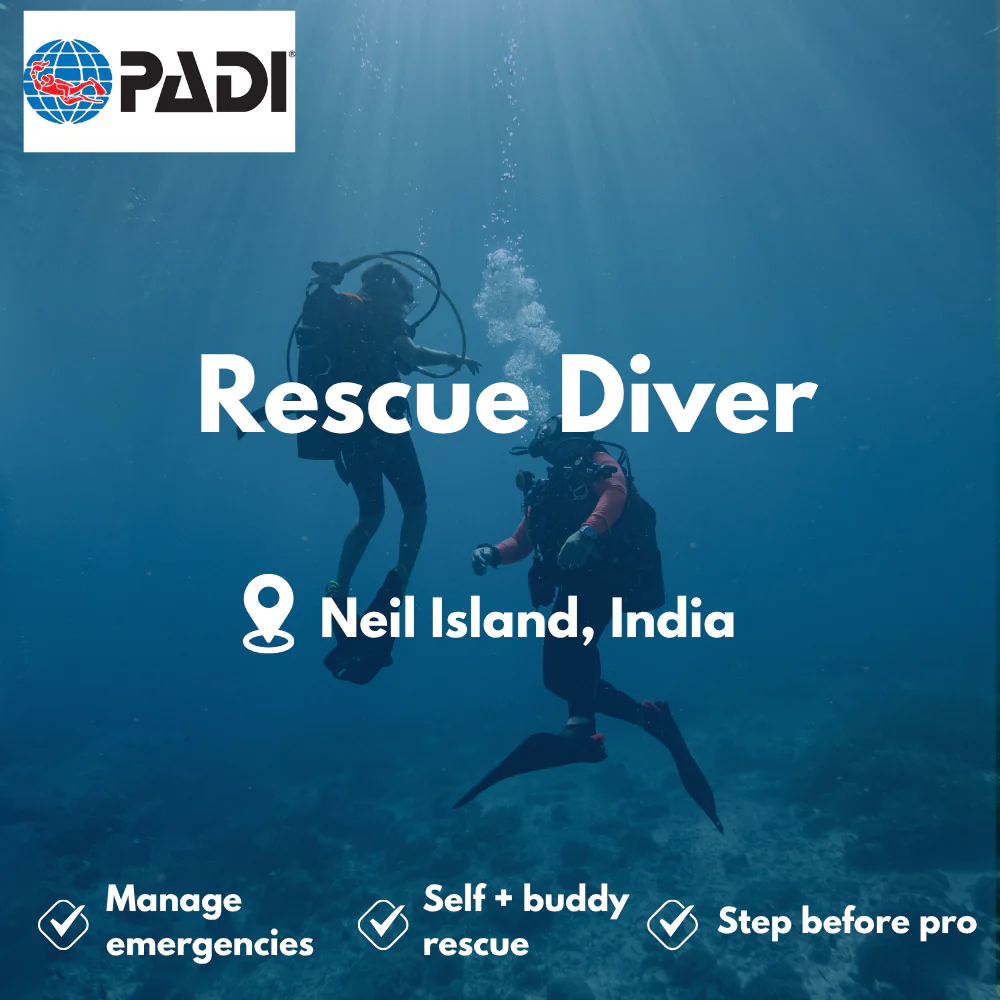 PADI Rescue Diver course in Neil Island