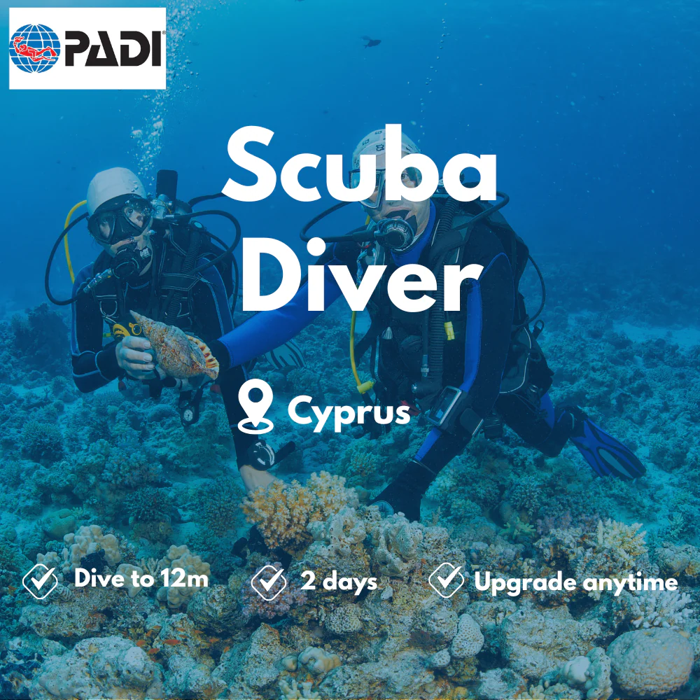 Scuba Diver course in Cyprus