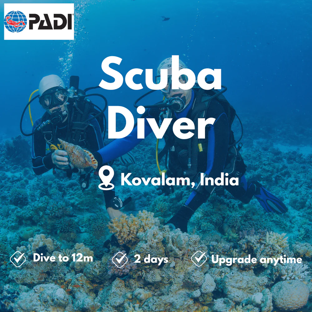 Scuba Diver course in Kovalam