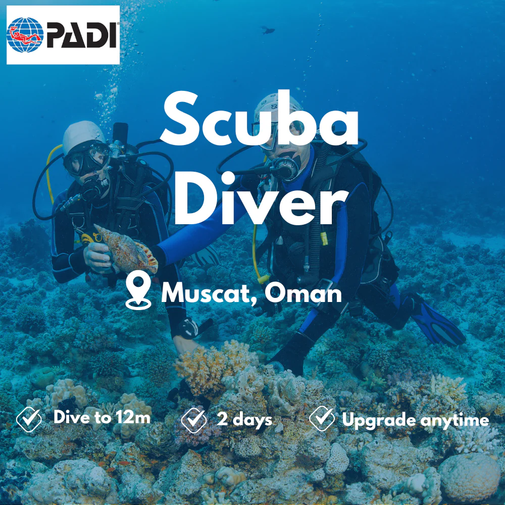 Scuba Diver course in Muscat