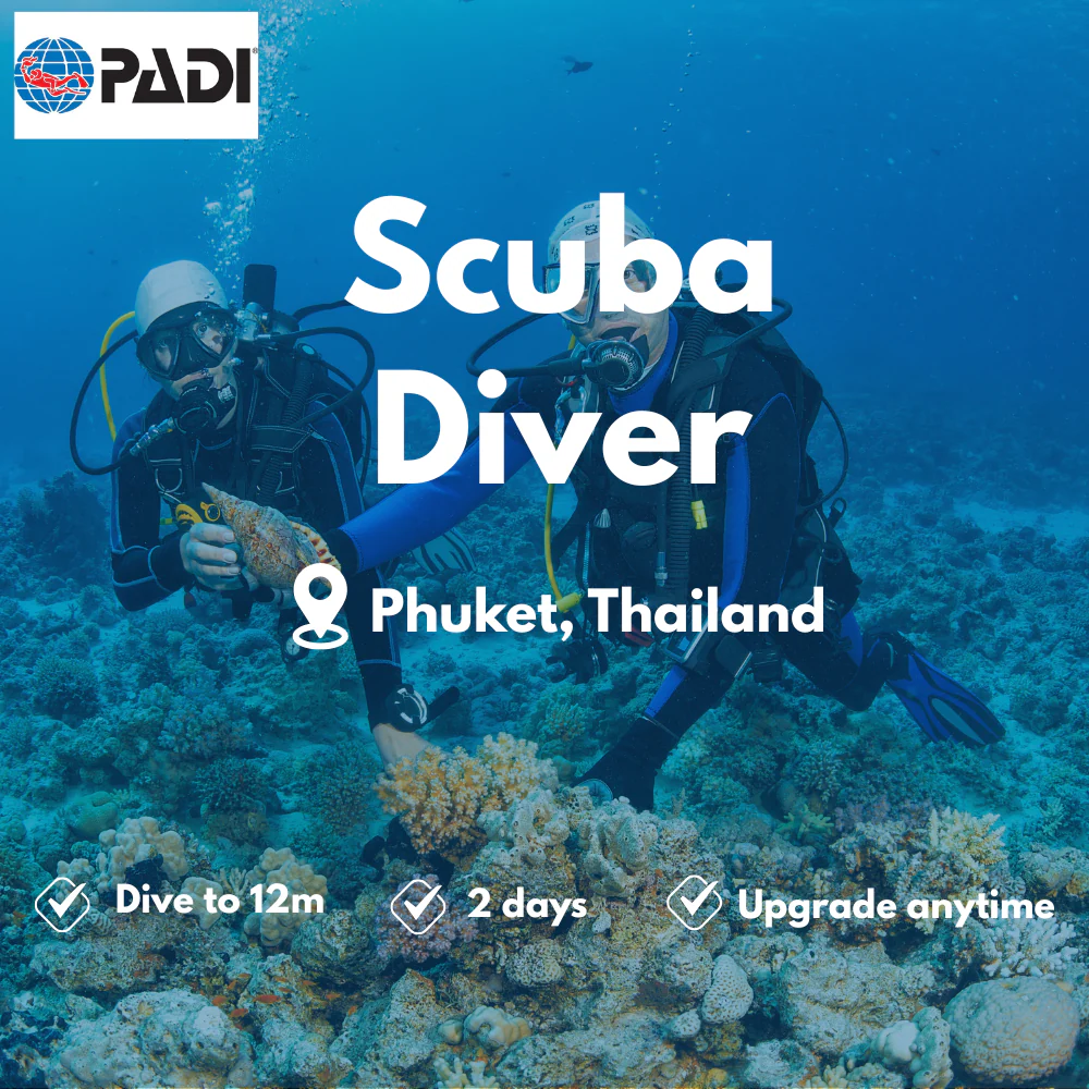 PADI Scuba Diver course in Phuket