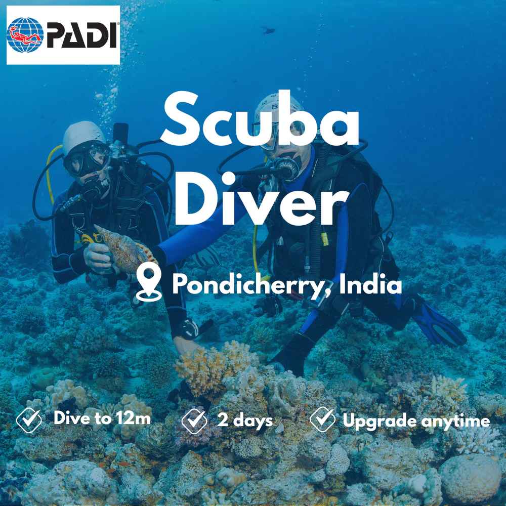 Scuba Diver course in Pondicherry