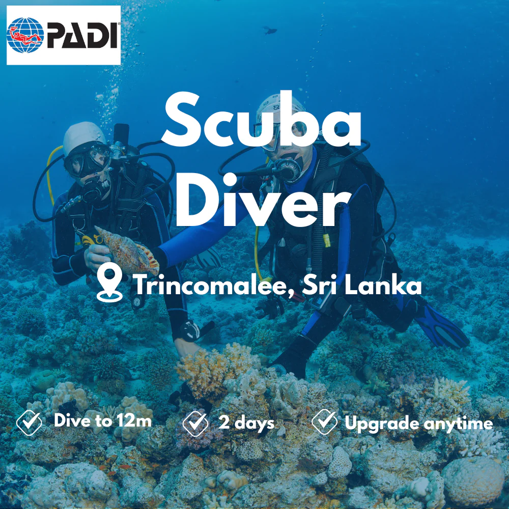 Scuba Diver course in Trincomalee