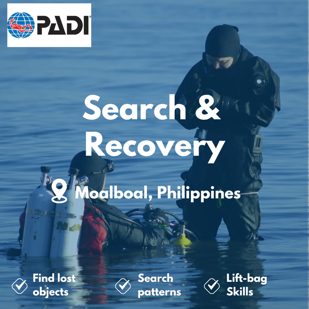 Search & Recovery course in Moalboal