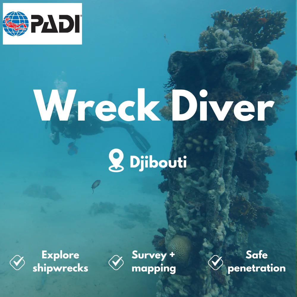 Wreck Diver course in Djibouti