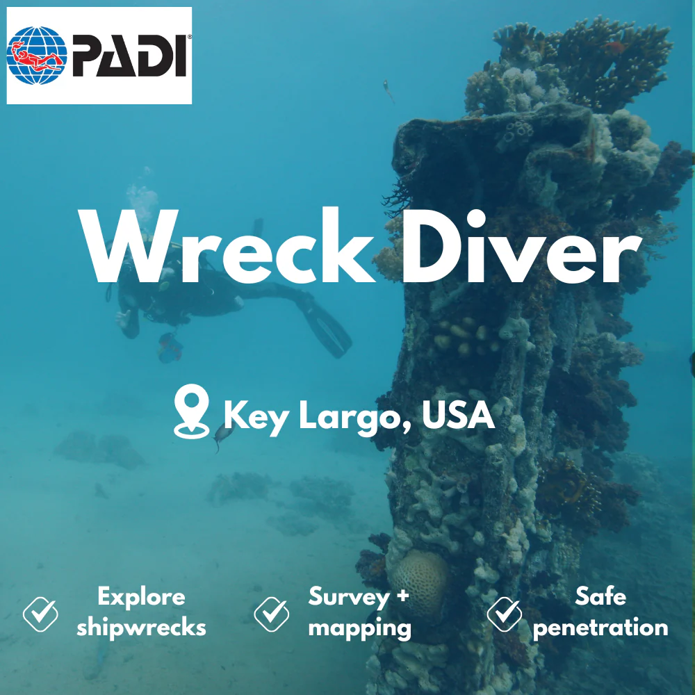Wreck Diver course in Key Largo