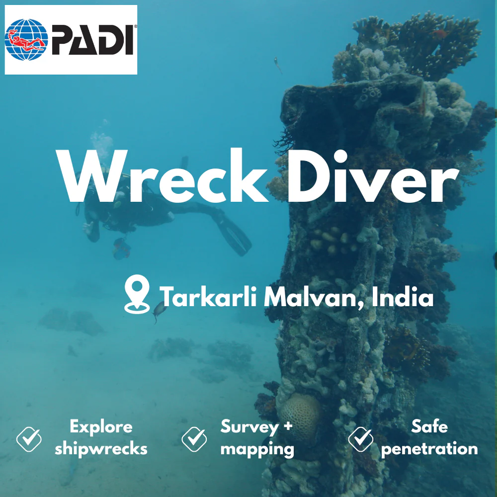 Wreck Diver course in Tarkarli Malvan