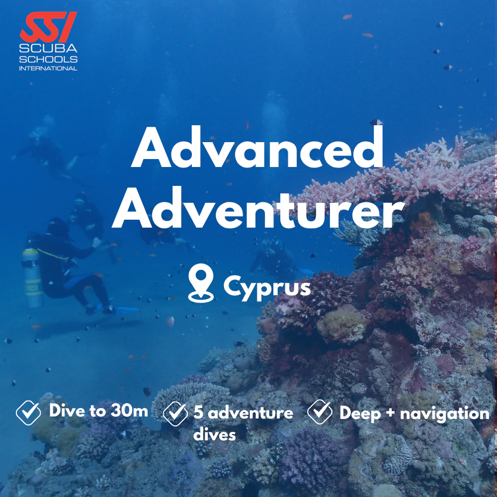 SSI Advanced Open Water course in Cyprus