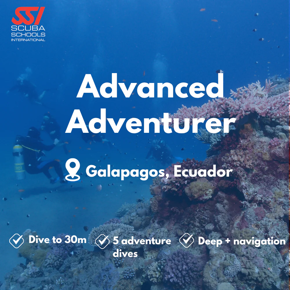 SSI Advanced Open Water course in Galapagos