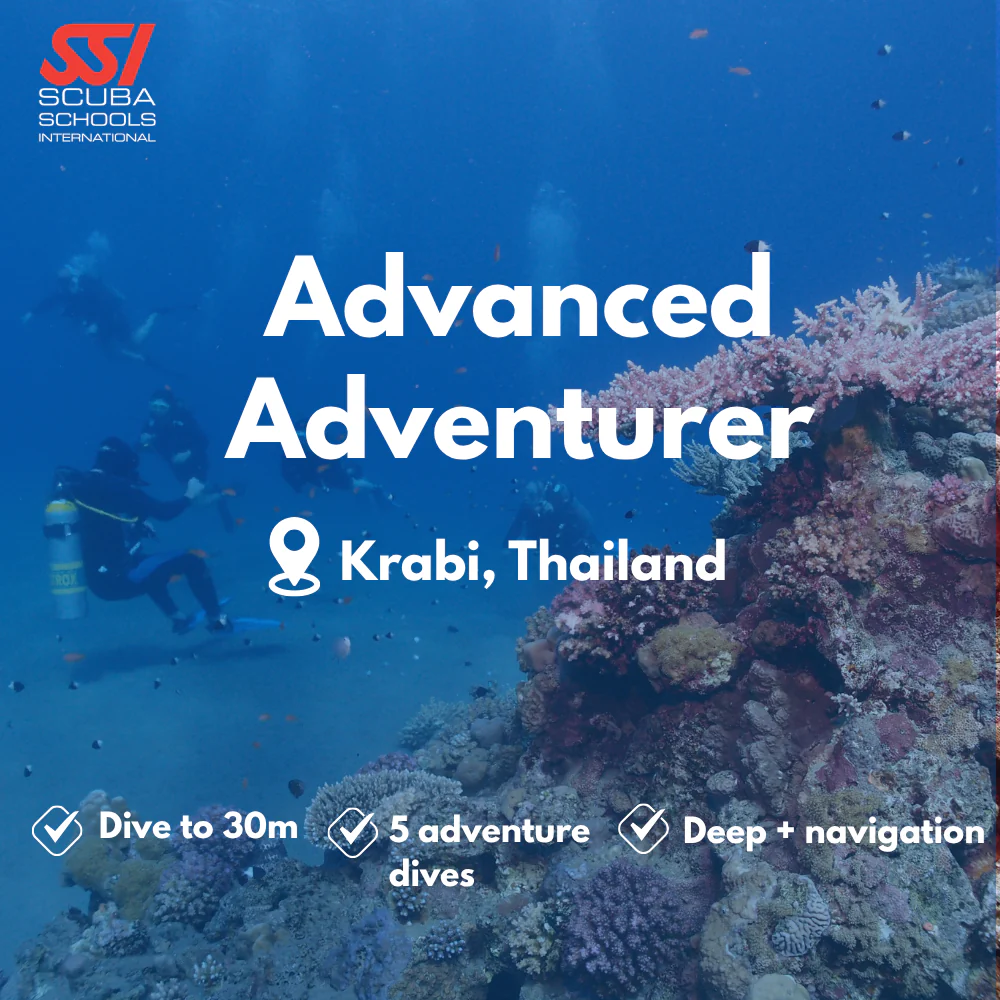 SSI Advanced Open Water course in Krabi