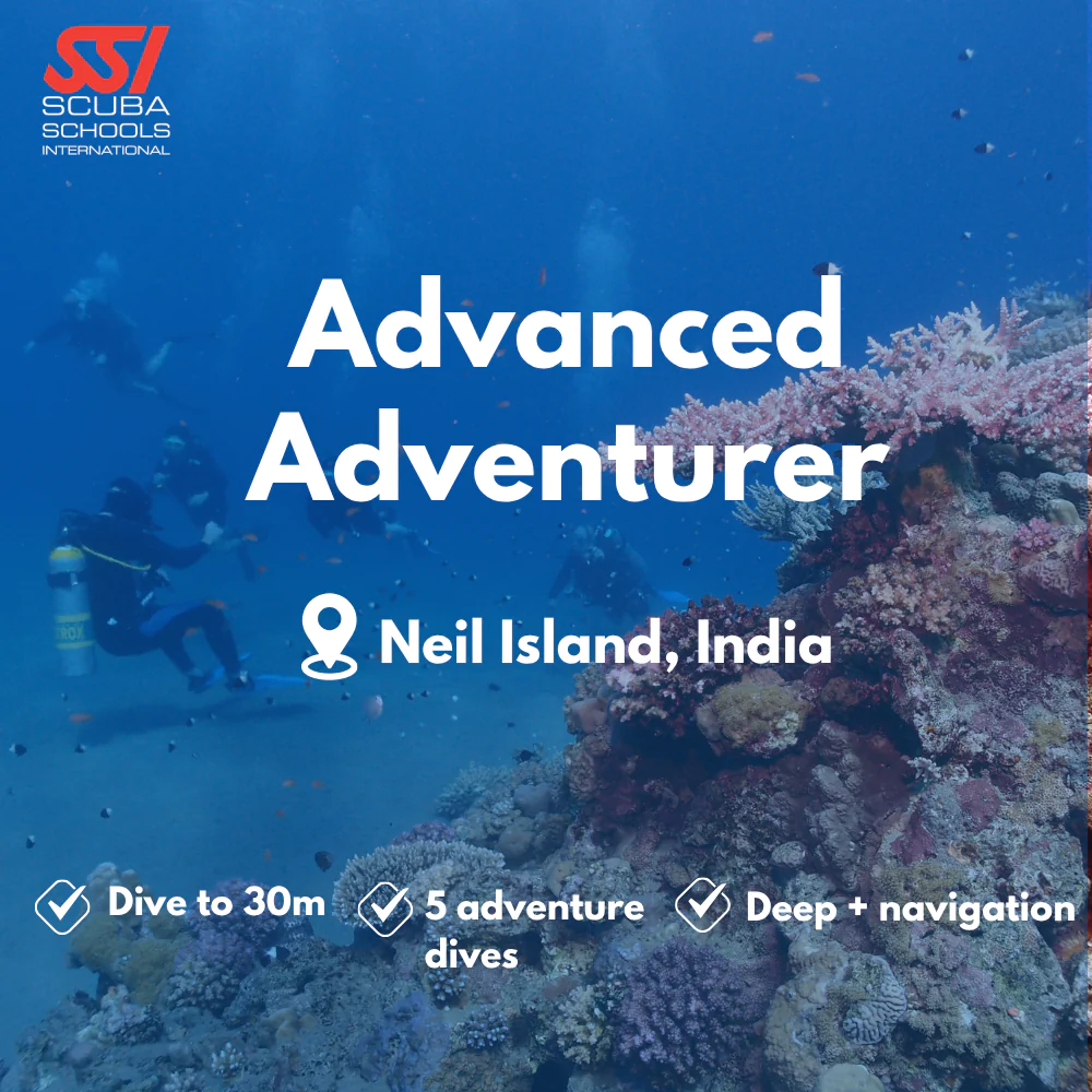 SSI Advanced Open Water course in Neil Island