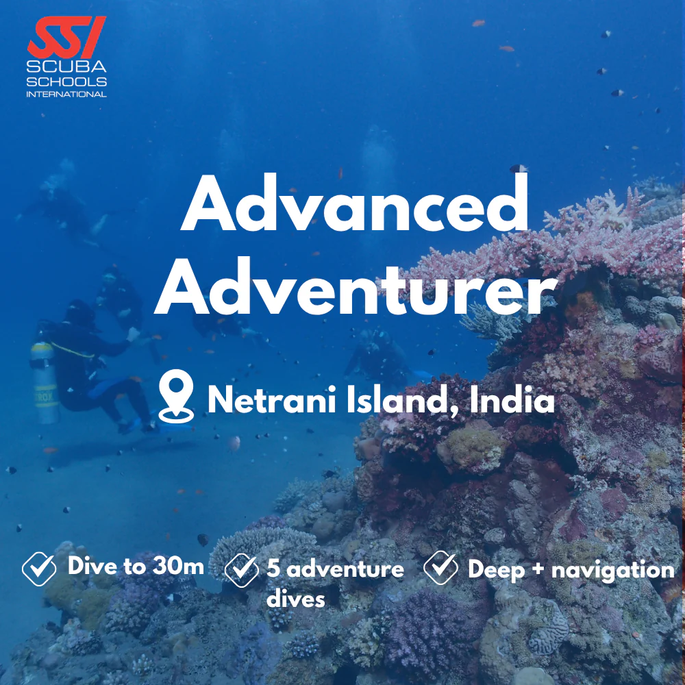 SSI Advanced Open Water course in Netrani Island