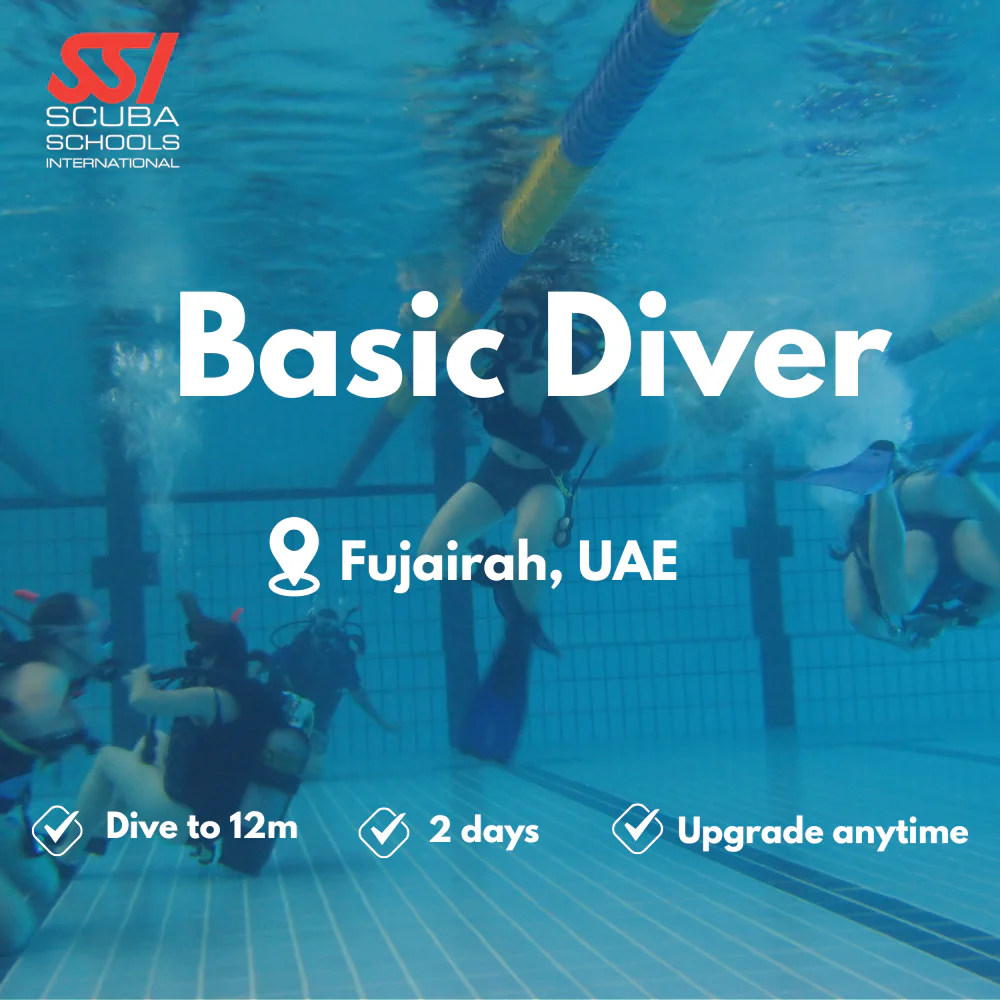 SSI Basic Diver course in Fujairah