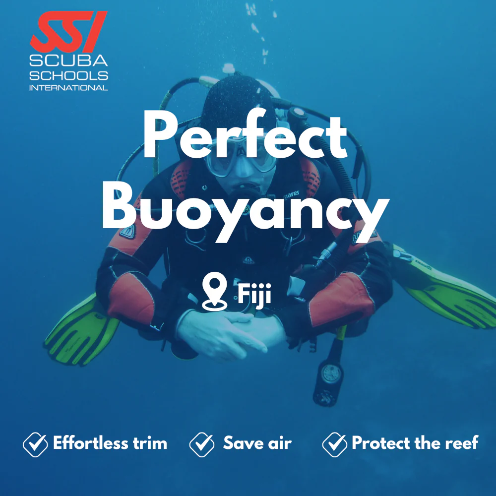 Peak Performance Buoyancy course in Fiji