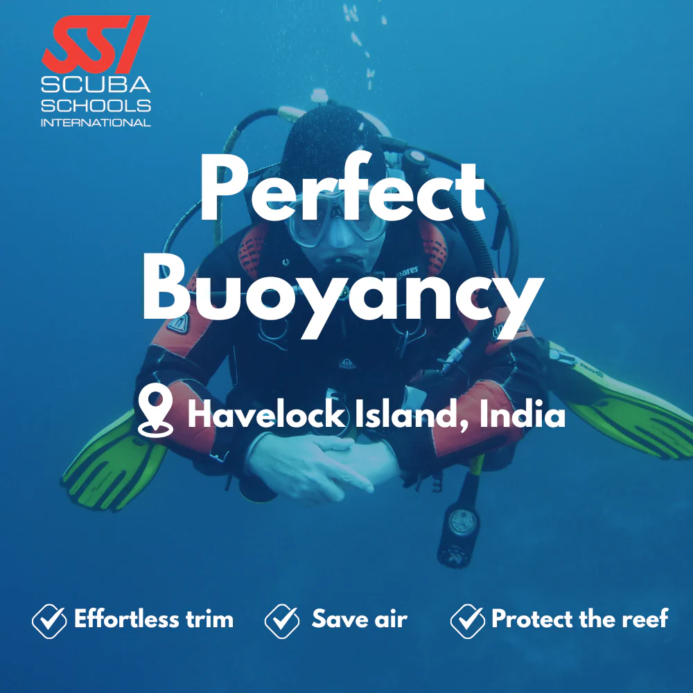 SSI Peak Performance Buoyancy course in Havelock Island